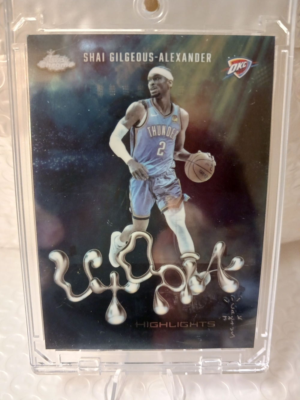 2026Topps Chrome Shai Gilgeous Alexander Utopio Refractor